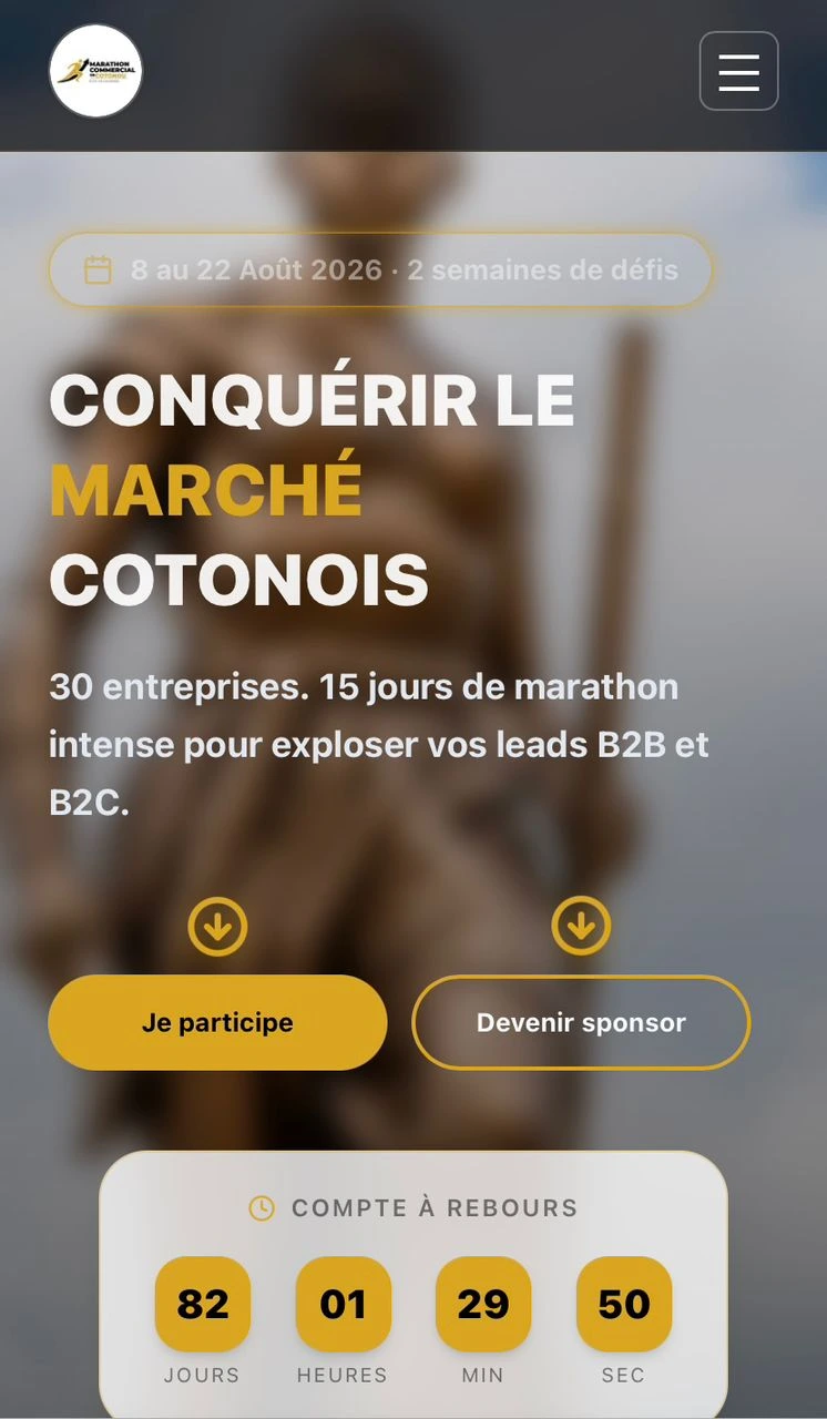 Marathon Commercial de Cotonou 2026