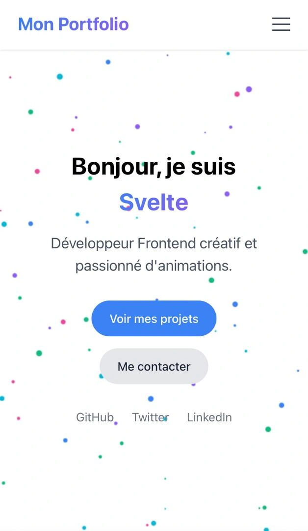 Portfolio SvelteKit